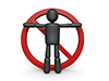 Stop banned acts | Criminal acts | Annoying acts-pictograms | person illustrations | free