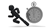 Stopwatch-Sports Pictogram Free Material