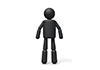 Standing person-pictogram | person illustration | free