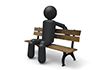 People relaxing in the park-pictograms | person illustrations | free