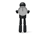 Have a clock-pictogram | person illustration | free