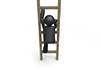 Climb the ladder-pictograms | person illustrations | free
