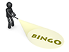 Find the answer | Bingo | Discover-pictograms | person illustrations | free