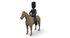Horseback Riding-Sports Pictogram Free Material