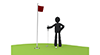 Putter / Green-Sports Pictogram Free Material