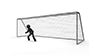 Goalkeeper / Soccer-Sports Pictogram Free Material