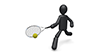 Tennis / Racket-Sports Pictogram Free Material