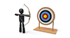 Archery / Target-Sports Pictogram Free Material