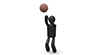 バスケットボール選手 - スポーツ ピクトグラム 無料素材